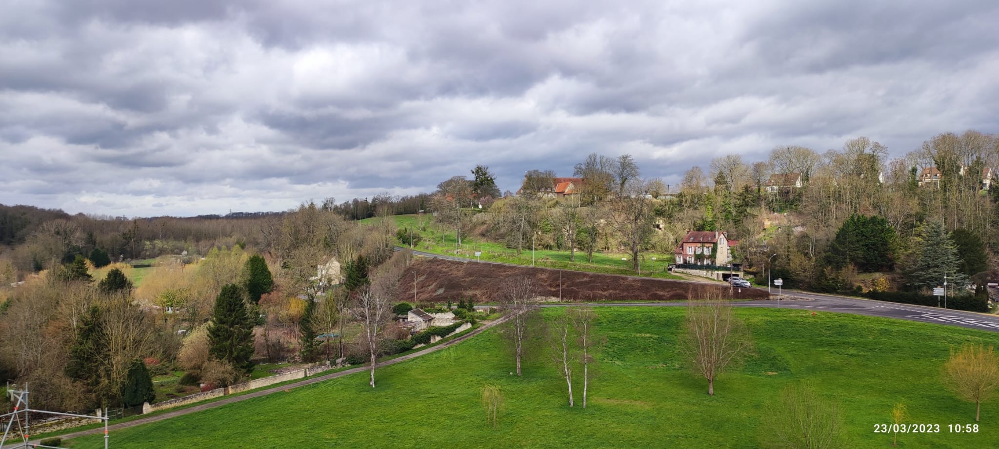 Panorama du haut de Crépy