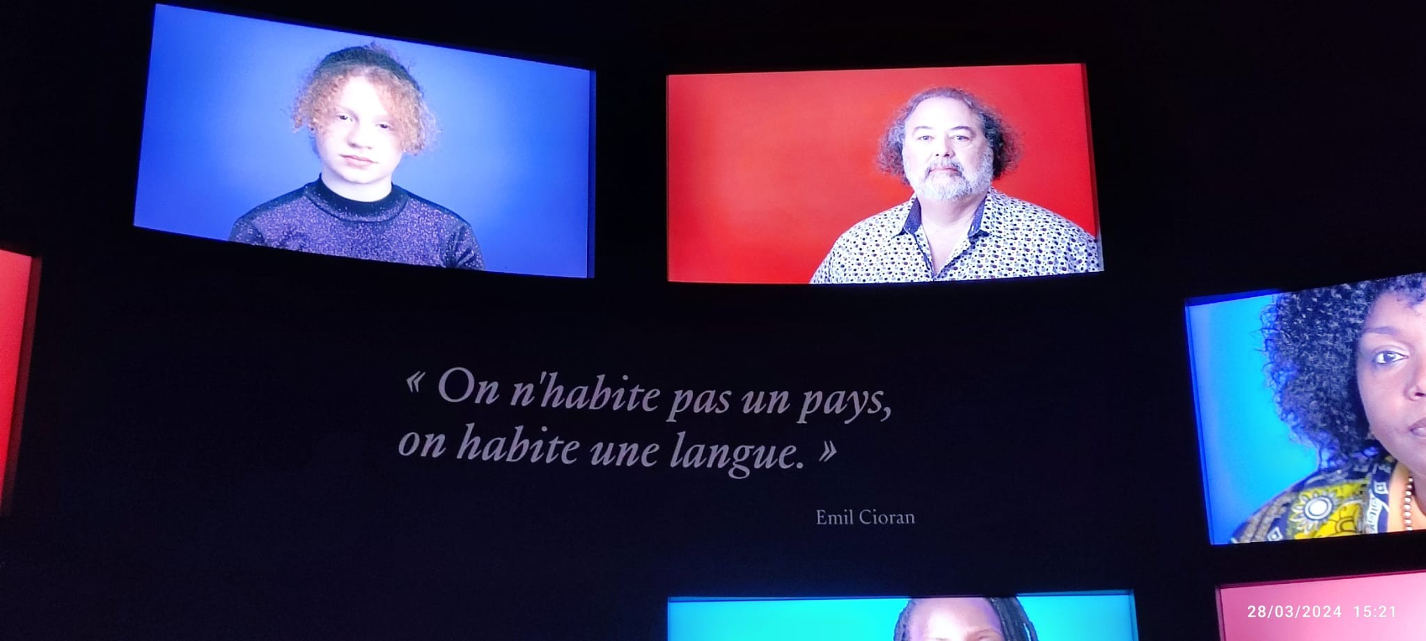 Phrase d'arrivée