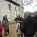 Accueil par notre guide à l'Abbaye St Arnoul